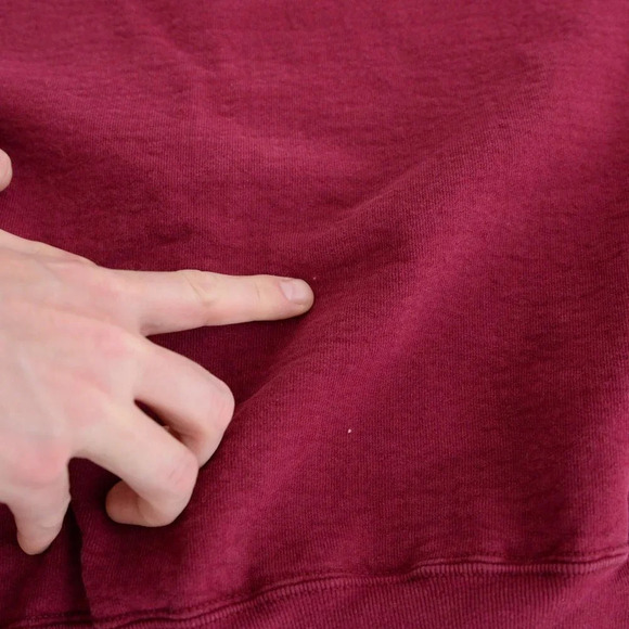 Fruit of the Loom Super Cotton Maroon Beta Sigma Phi Fraternity Sweater - Large - Picture 10 of 14